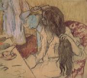 Edgar Degas Woman at Her Toilette (mk05) oil